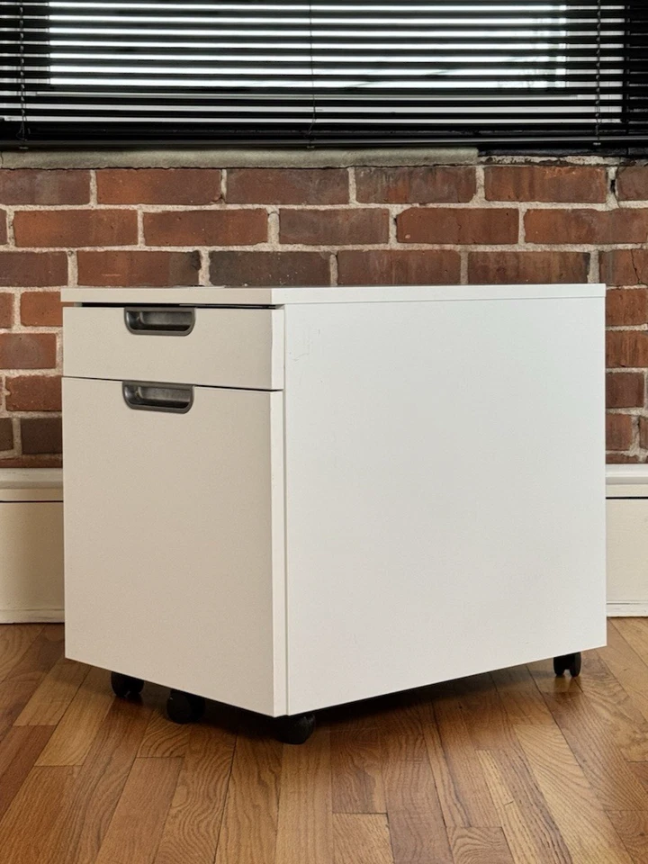 Unidad de cajón con ruedas Ikea GALANT, blanco Foto 2 de 4