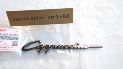 Genuine Suzuki Cappuccino EA11R EA21R Trunk Lid Rear Emblem 77831