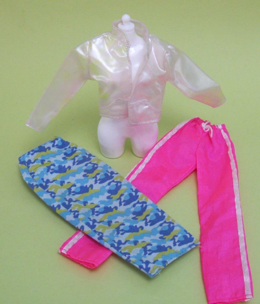 Barbie with clear vinyl jacket new arrivals