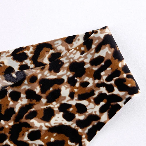 5 Pack Lot Women Panties Thong G-string Sexy Leopard Briefs Lingerie Underwear - Picture 5 of 13