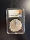 2024 (W) $1 American Silver Eagle NGC MS70 ER Trump Label Retro Core Election Yr