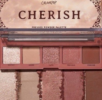 ColourPop 5-Shade Eyeshadow Palette - CHERISH - BNIB