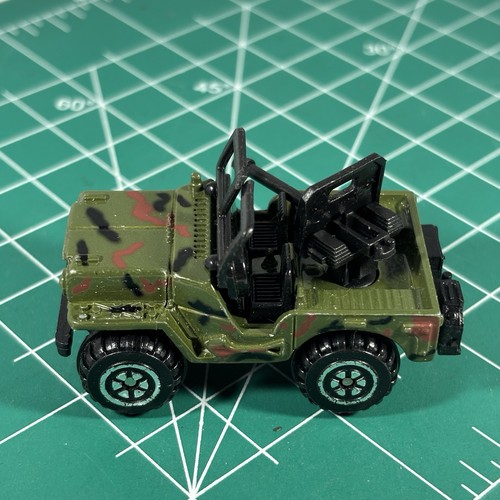 Diecast Army Jeep 2.25 Inches Long - Picture 3 of 5