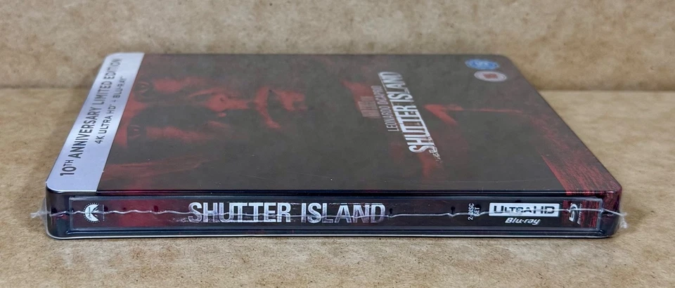 SHUTTER ISLAND - UK EXCLUSIVE 4K UHD + BLU RAY STEELBOOK - NEW & SEALED - Image 3 of 4