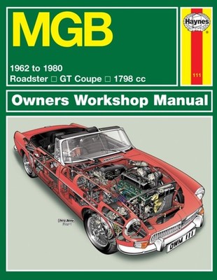 MGB 62  80 Haynes Repair Manual PAPERBACK 9781785219306