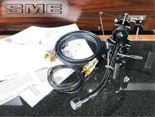 SME 3009-R Black Tonearm Rare with SME Cable Tested Japan