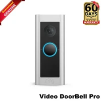 Ring Wired Doorbell Pro Smart Wi-Fi HD Video Doorbell – Satin Nickel B08M125RNW