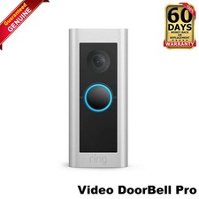 Ring Wired Doorbell Pro Smart Wi-Fi HD Video Doorbell   Satin Nickel B08M125RNW