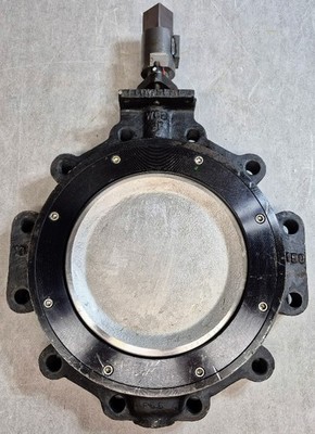 Crane Flowseal 10'' Butterfly Valve 150 Class Carbon Steel High Performance New