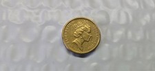 Australia 1989 2 Dollars  Aboriginal Man Elizabeth II  Foreign Coin 20.5mm