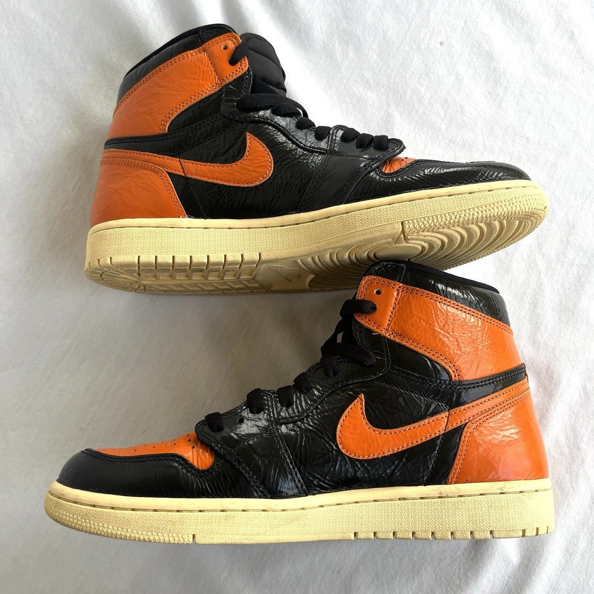 high5・セミドライ 黒/オレンジ Nike Air Jordan 1 Retro High OG Shattered Backboard 3.0 Black