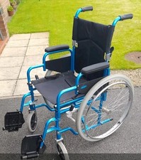 Manual Wheelchair folding Self-Propelled In Good Clean Condition Collect Only