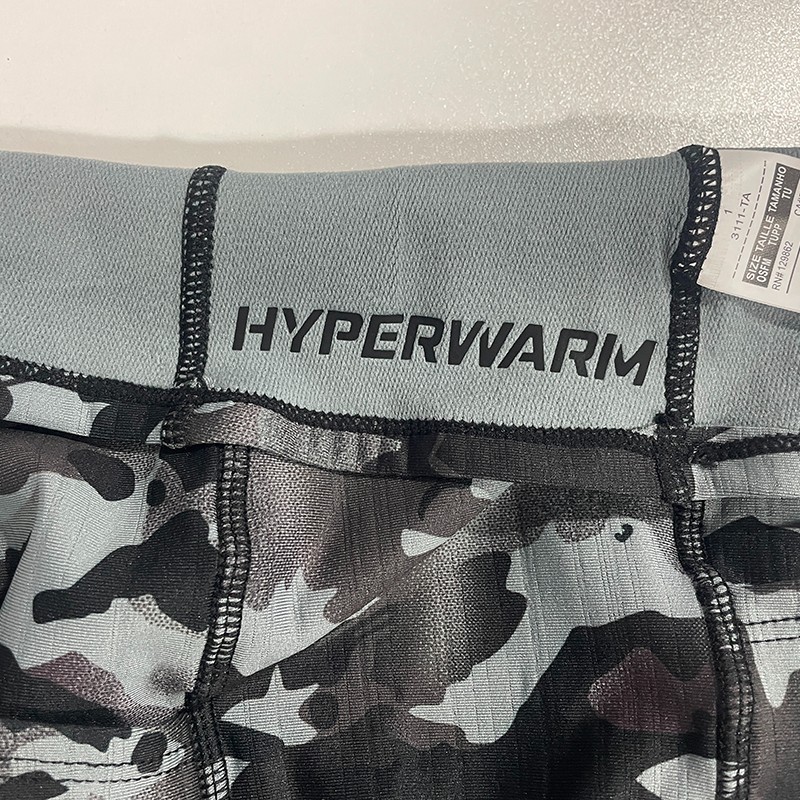 Nike Pro Therma-Fit Hyperwarm Hood Ski Mask Balaclava Gray Camo