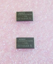 QTY (10) CXK58257ATM-10L SONY TSSOP-28 32Kx8 HIGH SPEED CMOS SRAM