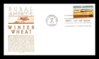 US COVER RURAL AMERICA KANSAS HARD WINTER WHEAT FDC SCOTT 1506 ANDERSON CACHET