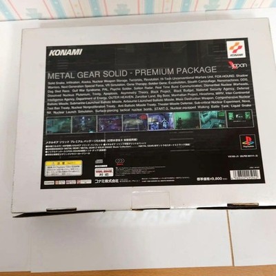 Metal Gear Solid Premium Package PlayStation PS1 KONAMI Used from