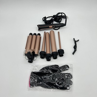 BESTOPE PRO Lockenstab Lockenstäbe 3 Fässer Welleneisen 5 in 1  Lockenstab Set 3