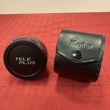 Kenko Lens Made In Japan C-AF 2x Teleplus MC4 Original Leather Case