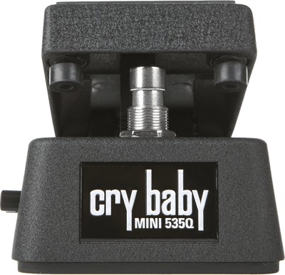 Dunlop Cry Baby Mini 535Q Wah Pedal Effekt Gitarre Pedalboard Boost Band Sound