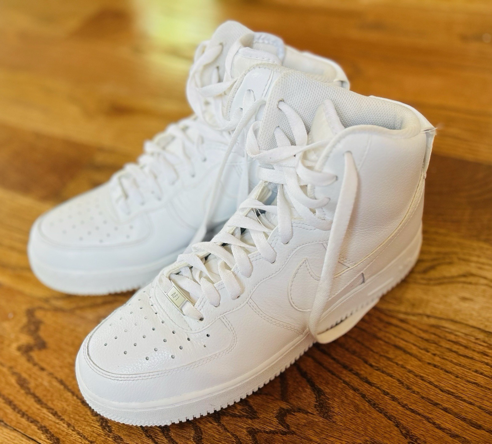 SAOLA Nike Air Force 1 One High '07 Uomo Pelle Uomo Taglia 9 5