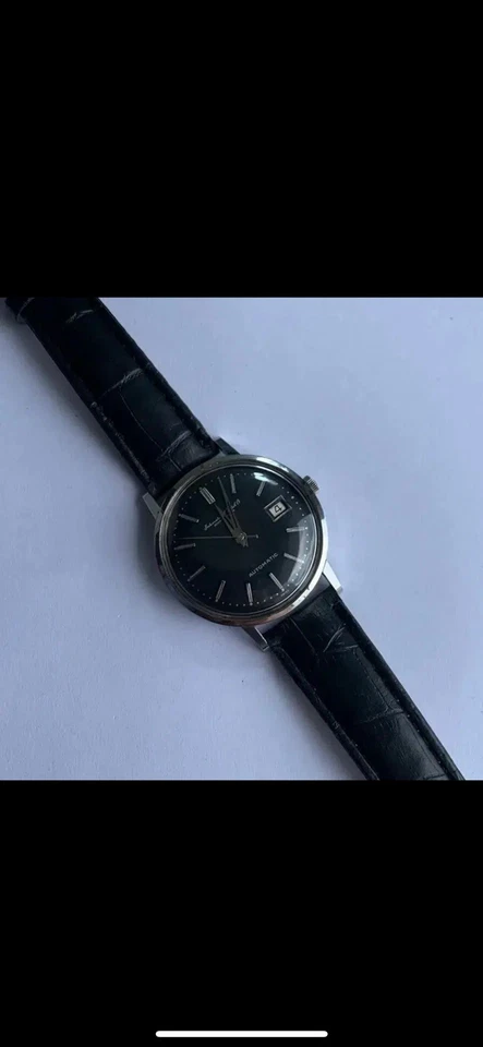 Винтажные автоматические часы IWC — черный циферблат, дисплей даты (1990-е годы, отремонтированы в 2023 году) - Изображение 2 из 2