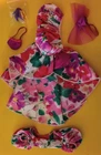 Vintage 1988 Barbie Haute Couture #1943 Floral Gown & Accessories