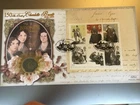 GB STAMPS BENHAM FAUX COIN / MEDALLION FIRST DAY COVER CHARLOTTE BRONTE