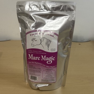 Mare Magic Calming Supplements Quiets Disposition in Mares & Geldings 8oz *NEW*