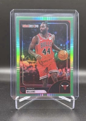 2025-26 Topps NBA Hoops - PATRICK WILLIAMS #245 GREEN Hoops Border Chicago Bulls