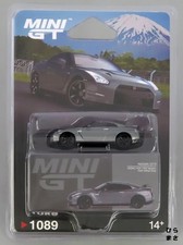 Miniature Car 1/64 Nissan GT-R Nismo 2013 R35 CRS RHD Dark Metallic Grey Mini GT