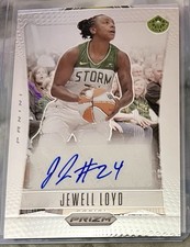 2024 Panini Prizm WNBA #TB-JL Jewell Loyd Throwback Signatures AUTO