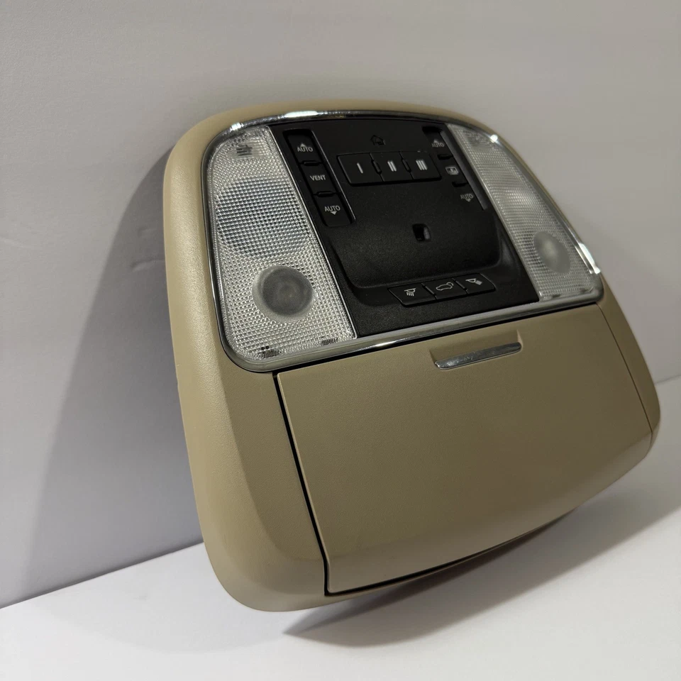 Jeep Grand Cherokee 2011-2014 consola superior domo luz lámpara Homelink OEM Foto 3 de 4