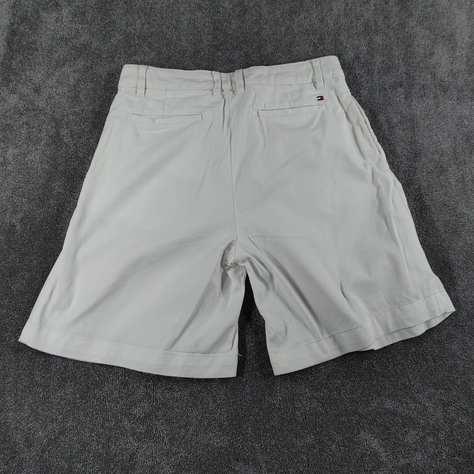 Tommy Hilfiger Shorts Womens Small White Coastal Nautical Outdoor Classic - Image 2 of 4