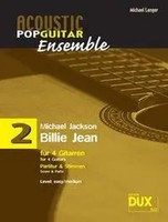Billie Jean | FüR 4 Gitarren | Michael/Langer, Michael Jackson | Deutsch | 8 S.