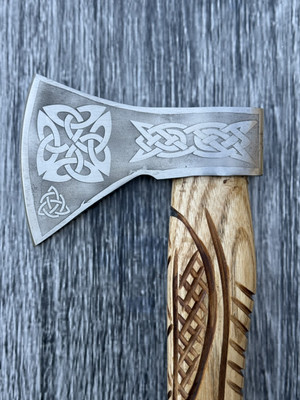 York Vivant handmade High Carbon Steel Axe,Tomahawk  Article # CBIT-538