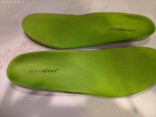 Superfeet orthotics green shoe inserts insole size E mens 9.5-11/womens 10.5/12