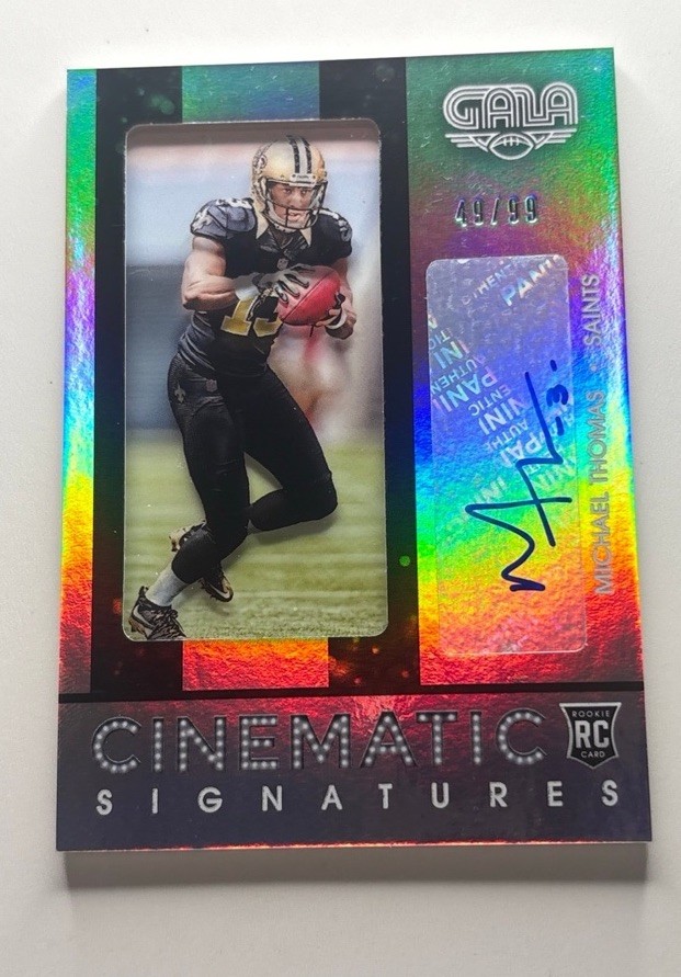 2016 Panini Gala Cinematic Rookie Signatures Michael Thomas #CRS-MT /99 Auto SP