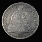 1842 Seated Liberty Dollar $1 -XF Detail “Hole Repair” 185k Mintage -Better Date