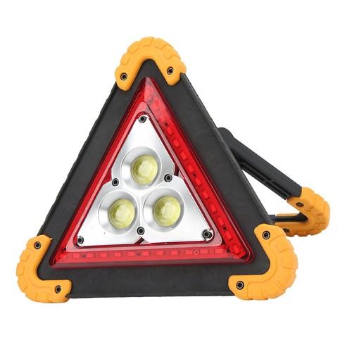 Weiß/Rot blinkend LED Warndreieck Warnleuchte PKW Auto 5W.Warnlicht Signal Panne - Bild 2 von 12