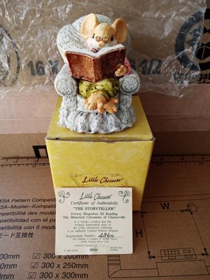  Ganz  1992  Little Cheesers  STORYTELLER    with box  LIMITED EDITION CERTIFIED