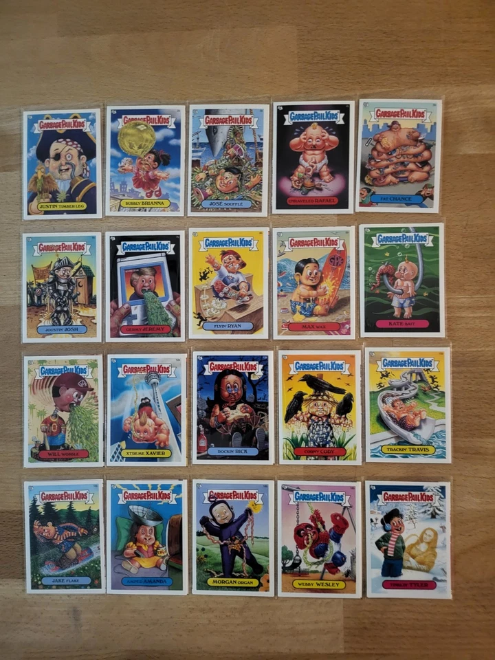 Garbage Pail Kids All New Series 2 (ANS2) Full Set 1a-40b - Image 3 of 4