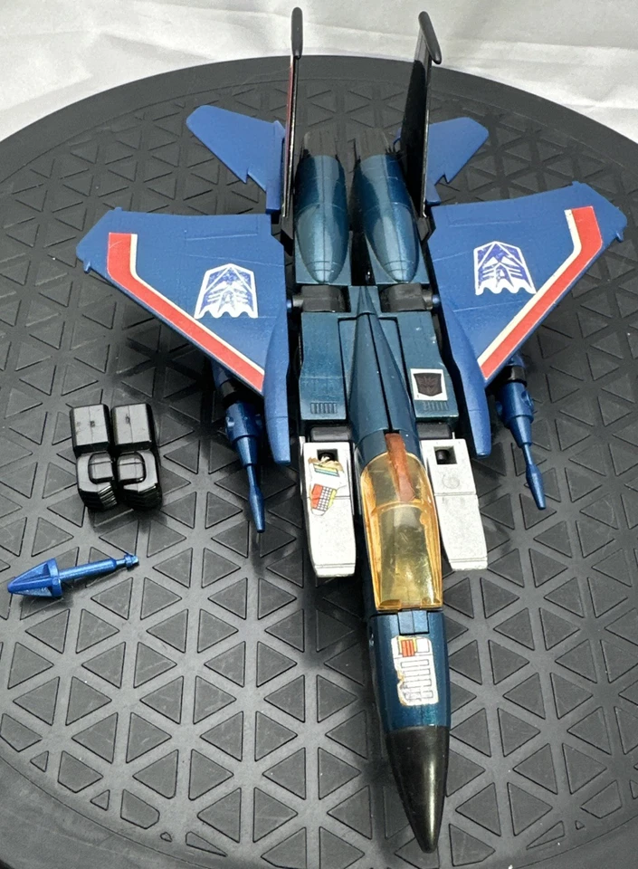 Transformers G1 Decepticon Thundercracker Jet Near Complete Hasbro Takara 1983 - Image 2 of 4