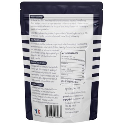 French Grey Sea Salt, Hand Harvested - 18oz x 2