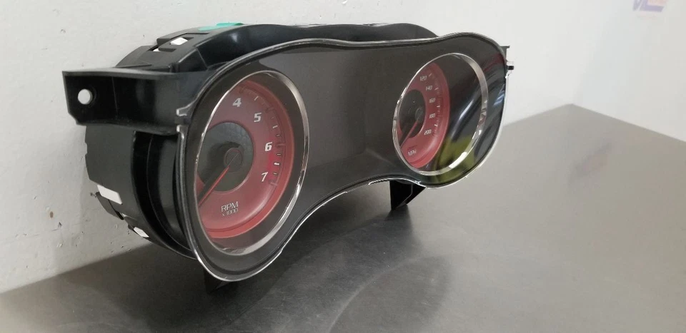 16 DODGE CARGADOR SRT HELLCAT A 200 MPH VELOCÍMETRO CUADRO DE INSTRUMENTOS 68281421AB Foto 4 de 4