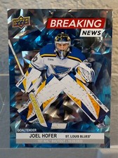 2024-25 Upper Deck Series 1 - Breaking News #BN-24 Joel Hofer