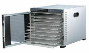 Samson SB_1010_SS Silent Dehydrator with Glass Door