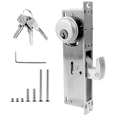 Storefront Door Lock Solid Commercial Mortise Lock Double Cylinder Deadbolt????
