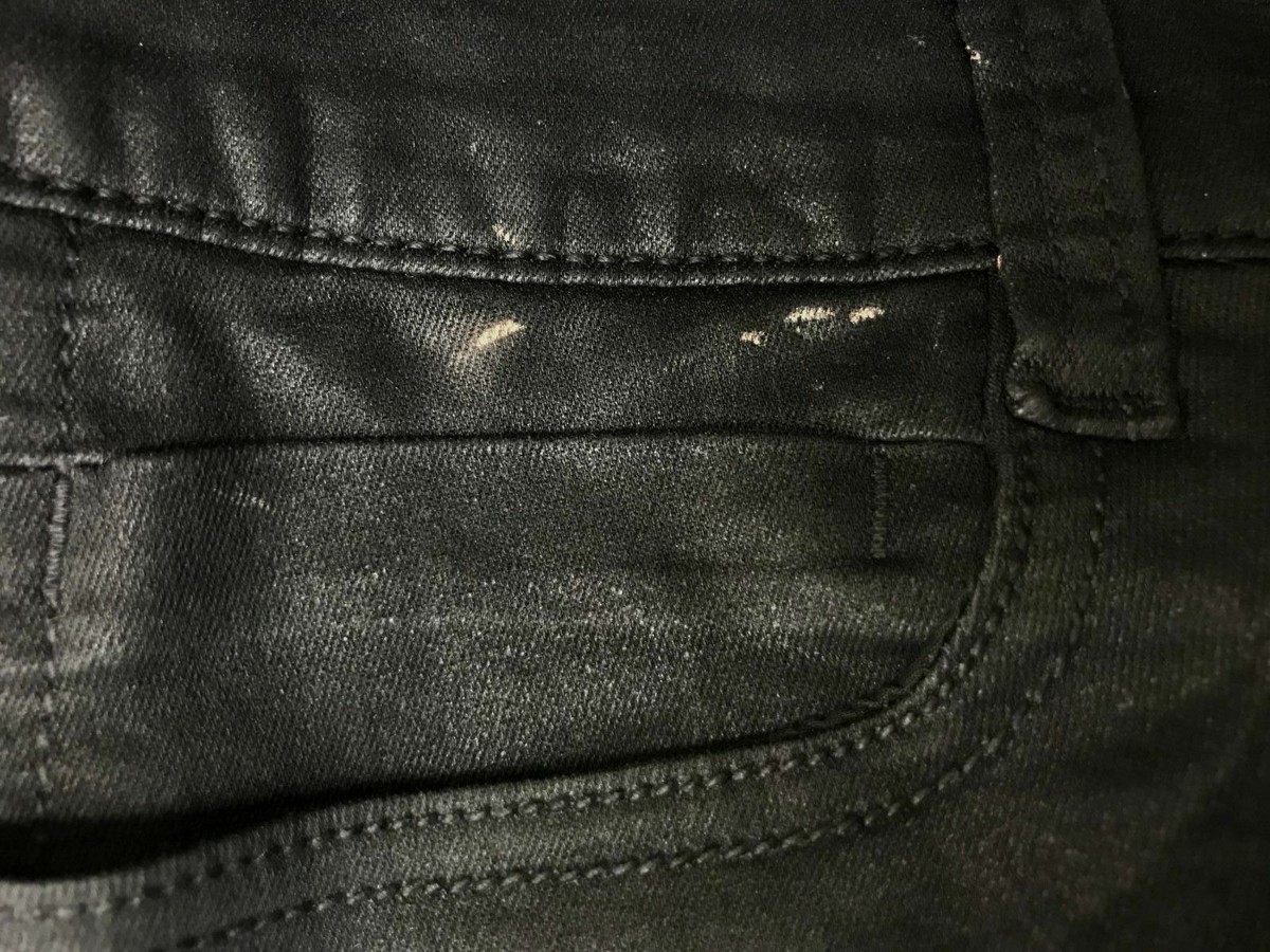 $89 DKNY Women Black Coated Denim High-Rise Casual Skinny Jegging 