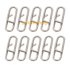 LOT Quick Swivel Snap Fishing Power Clip High Strength Heavy Duty 154-243Lb