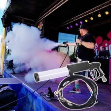 Pistola Fumo Nebulizzatore 8M Nightclub Bar Party RGB Led DJ Stage Co2 Jet Machine Effetto